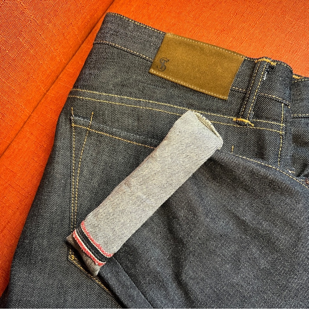 Todd Snyder American raw selvedge jeans 34x32